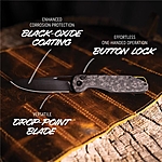 Outdoor Edge KAYTAN Klappmesser Carbon Bild 3