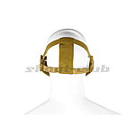 Invader Gear Steel Half Face Mask Airsoft Maske Tan Bild 5