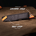 Outdoor Edge VANTEX Drop-Point Messer 3,5 feststehendes Jagd- & Outdoor-Messer mit Scheide Bild 5