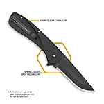 Outdoor Edge RAZOR VX1 Klappmesser mit Wechselklingen Schwarz Bild 4