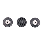 Caldwell The Rock BR Foot Pads 3-Pack Gummiarmierte Metallf��e Bild 3