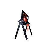 ASG Kartenziel Knockdown Target Reaktive Metall-Zielscheibe mit 4 Klappzielen Bild 5