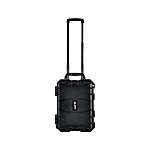 Glary Hartschalenkoffer mit Trolley-Funktion 46x35x20,6 cm Schwarz Bild 4