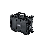 Glary Hartschalenkoffer mit Trolley-Funktion 46x35x20,6 cm Schwarz Bild 5