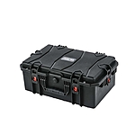 Glary Hartschalenkoffer 55x35x22 cm Schwarz rote Sicherheitsverschl�ssen Wasserdicht 