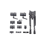 KECK Optics Bipod Zweibein Carbon inkl. 10 Adapter Bild 4