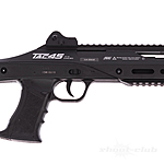 ASG TAC45 Co2 Gewehr Kaliber .4,5mm Stahl BB Schwarz mit Zweibein Bild 5