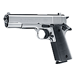 Colt Government 1911 Schreckschusspistole - polished chrome Bild 4