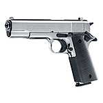 Colt Government 1911 Schreckschuss 9mm P.A.K. polished chrome + Platzpatronen Bild 5