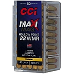CCI Maxi-Mag JHP .22WMR 40Grs. 50 Schuss Kleinkaliber Munition Jagd Bild 4