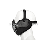 Invader Gear Steel Face mask - Black / Skull Bild 3