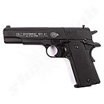 Colt Government 1911 A1 CO2 Pistole 4,5mm Diabolos - Koffer-Set 