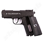 Colt Defender CO2 Pistole 4,5mm Stahl-BBs schwarz - Zielscheiben-Set Bild 3