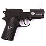 Colt Defender CO2 Pistole 4,5mm Stahl-BBs schwarz - Zielscheiben-Set Bild 4