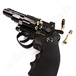 CO2 Revolver Dan Wesson 4 Zoll 4,5 mm Stahlkugeln - Set Bild 3
