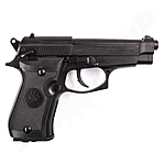 Beretta M84 FS CO2 Pistole 4,5 mm Stahl BBs schwarz im Plinking-Set Bild 4