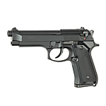 ASG M9 Full Polymer Version Airsoft Pistole Gas 6mm BB schwarz Bild 2