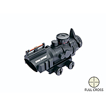 ASG Strike Systems 4x32 Zielfernrohr Fibreoptics Red/Green Cross Sight schwarz Bild 2