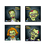 ASG Zielscheiben Zombie 100 Stck