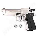 Beretta M 92 FS CO2 Pistole Nickel - 4,5mm Diabolo Bild 2