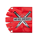 BunkerKings Tank Cover Knuckle Butt -WKS Knife Red Bild 2