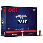 CCI AR Tactical CPRN 40grs .22lr 300 Schuss Kleinkaliber Munition