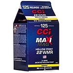 CCI Maxi-Mag JHP .22WMR 40Grs. 125 Schuss Kleinkaliber Munition Jagd