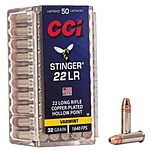 CCI Stinger CPHP 32grs .22lr 50 Schuss Kleinkaliber Munition Jagd Bild 2