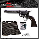 COLT SAA .45 Peacemaker 4,5 mm BBs Antique Finish - Koffer-Set Bild 2