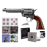 COLT SAA .45 Peacemaker Antique CO2-Revolver 4,5mm BB im Zielscheiben-Set Bild 2