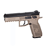 CZ P-09 Co2 Pistole Blowback 4,5mm Diabolo Dual Tone FDE Bild 2