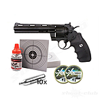 Colt Python 6 Zoll CO2 Revolver fr 4,5 mm BB & Diabolos im Set Bild 2