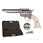 Colt SAA .45 5,5 Zoll 4,5 mm Diabolos Nickel Edition - Koffer-Set Bild 2
