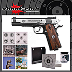 Colt Special Combat Classic CO2 Pistole 4,5mm BBs - Zielscheiben-Set Bild 2