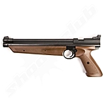 Crosman 1377 American Classic Luftpistole Vorkompression 4,5mm Diabolo braun Bild 2
