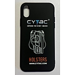 Cytac iPhone Xs Case Handyhlle Schwarz Bild 2