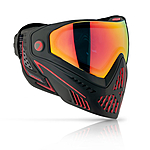 DYE i5 Thermal Maske/Goggle Paintball/Airsoft FIRE black/red Bild 2
