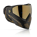 DYE i5 Thermal Maske/Goggle Paintball/Airsoft ONYX black/gold