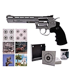 Dan Wesson 6 Zoll 4,5 mm Stahlkugeln - silber - Zielscheiben Set Bild 2