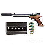 Diana Bandit Gen 2 Luftpistole Pressluft 4,5mm Diabolo Zielscheiben Set Plinking Set Bild 2