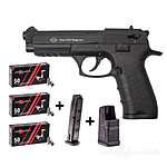 Ekol P92 Magnum Schreckschusspistole 9 mm P.A.K. Schwarz Set mit Magazin Bild 2