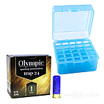 FAM Pionki Olympic Flintenpatronen 12/70 24 g 2,4 mm inkl. Cytac Ammo Box