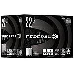 Federal Black Pack CPHP 36grs .22lr 1100 Schuss Kleinkaliber Munition Bild 2