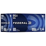 Federal Range Pack LRN 40grs .22lr 800 Schuss Kleinkaliber Munition Bild 2