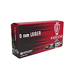 Fiocchi 9 mm Luger Vollmantel 124gr Pistolenpatronen 50 Stk Bild 2