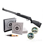 GSG WF600P Luftgewehr 4,5mm Diabolo Schwarz Kugelfang Set Bild 2