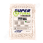 Geoffs 0,43g 6 mm Airsoft Bio BBs Super Natural Precision wei - 1000 Schuss