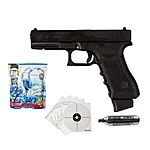 Glock 17 6 mm GBB CO2 Airsoft Pistole Deluxe Edition - Set