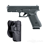 Glock 17 Gen5 Schreckschusspistole 9mmP.A.K. + Cytac R-Defender Holster Bild 2