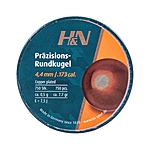 H&N Rundkugeln verkupfert 4,4 mm - 750 Stck Bild 2
